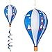 Produktbild CIM Windspiel - Heißluftballon Twister Maritim - wetterbeständig - Ballon: Ø23cm x 37cm, Twister: Ø10cm x 75cm - inklusive Aufhängung