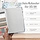 Lebenskompass Lehrerkalender 2025 2026 DIN A5+ Frosty” Hardcover Schulplaner für die Unterrichtsvorbereitung - idealer Planer für Lehrerinnen und Lehrer
