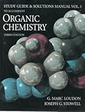 Organic Chemistry: Study Guide and Student Solutions Manual, Volume 1