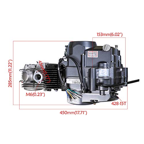 Motor Lifan 125cc para motos Dirt Pit Bike XR50 CRF50 XR CRF 50 70 ATC70 110 ATC70 Z50 CT70 CL70 SL70 XL ST70 miniatura 5