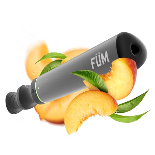 FÜM Zero Device | Fresh, Pocket-Sized Habit Support Tool | Weighted, Portable & Refreshing | Peach