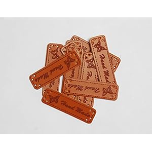 Faux Leather Tags – Handmade Produ...