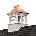 Good Directions Greenwich Vinyl Cupola with Copper Roof 36" x 56"