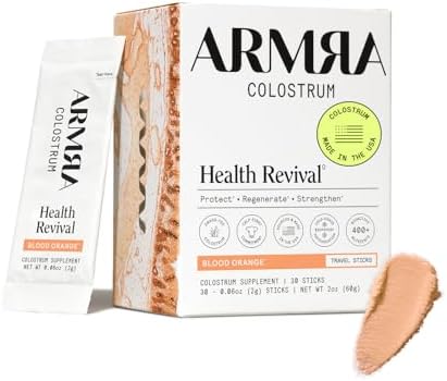 ARMRA Colostrum™ Powder | Blood Orange | Gut Health & Bloating | ...