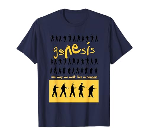 Genesis Rock Band Live In Concert by Rock Off T-Shirt