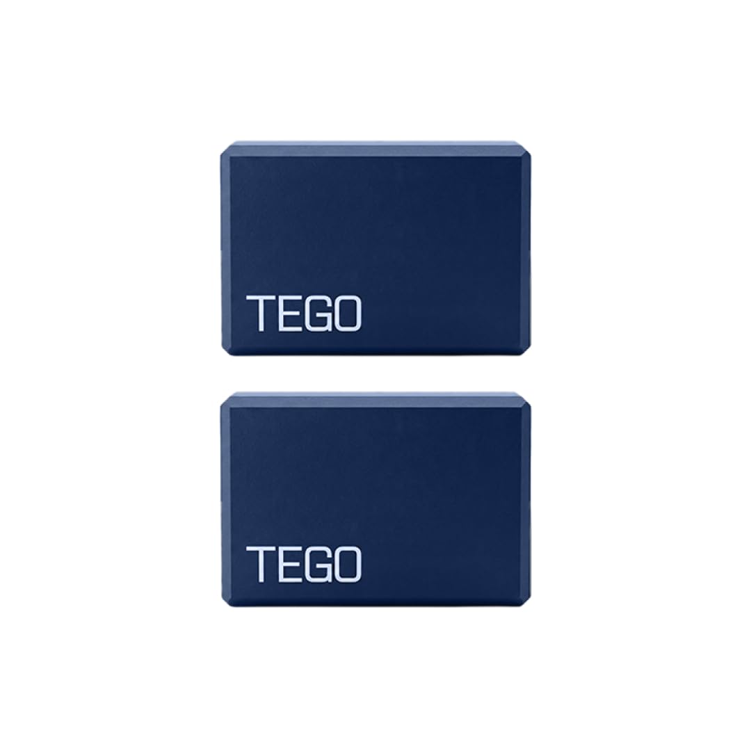 TEGO Boost Yoga Block - Firm EVA - 3x6x9 Inches - Black Green - Accessory for Yoga and Pilates-image-4