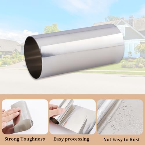 Beebeecraft 304 Edelstahl Folie Rolle 0,05x100x1000mm Feine Platte Blatt Nicht-Flecken für Schmuck Herstellung DIY Handwerk Elektronische Ausrüstung Hardware