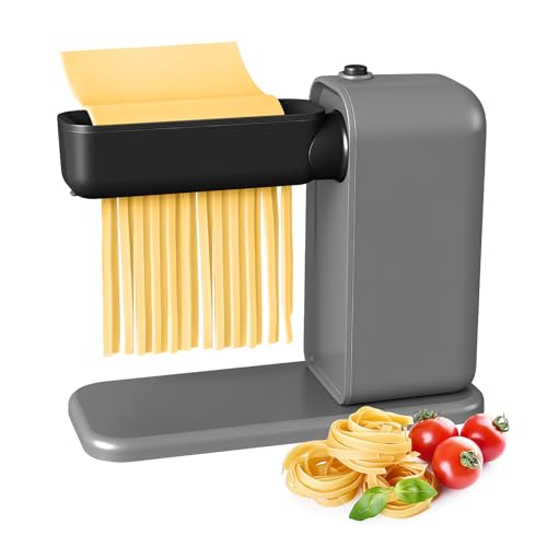 GEFT Electric Pasta Maker, 3-in-1 Pasta Maker Machine Includes Pasta Roller Spaghetti Cutter & Fettuccine Cutter with Cleaning Brush, Noodle Maker for Home Use, Gray by GEFT - Image 8