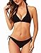 Giyaluzw Bikini Damen Triangel Sexy Bikini Brazilian Style Bikini-Sets Schwarz Niedriger Taille Sport Bikini Push up Bademode (DE/NL/SE/PL, Alphanumerisch, S, Regular, Regular, Schwarz) Baby,Schwarz günstig Kaufen-Giyaluzw Bikini Damen Triangel Sexy Bikini Brazilian Style Bikini-Sets Schwarz Niedriger Taille Sport Bikini Push up Bademode (DE/NL/SE/PL, Alphanumerisch, S, Regular, Regular, Schwarz)