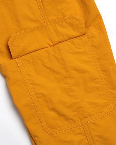 Image of Dreamstar Girls' Pants Set - 2 Piece Casual Short Sleeve T-Shirt and Cargo Parachute Pants - Trendy Outfits for Girls (7-14)