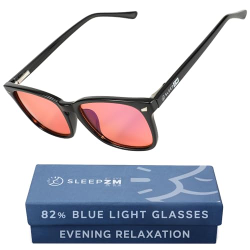Image of Sleep ZM Blue Light Blocking & Light Sensitivity Glasses - 14 Lens Types for Comfort, Relaxation, Sleep & Relief