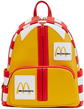 マクドナルド　ロナルド リュック ラウンジフライ マック Mcdonald's Loungefly Mochila McDonald's Ronald Cosplay Mini, Multicor