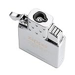 Zippo Butane Single Flame Insert - Windproof Lighter - Single Flame On Demand - Blue Flame - Refillable - For Original Cases - Gift Box - Metal - Made in USA