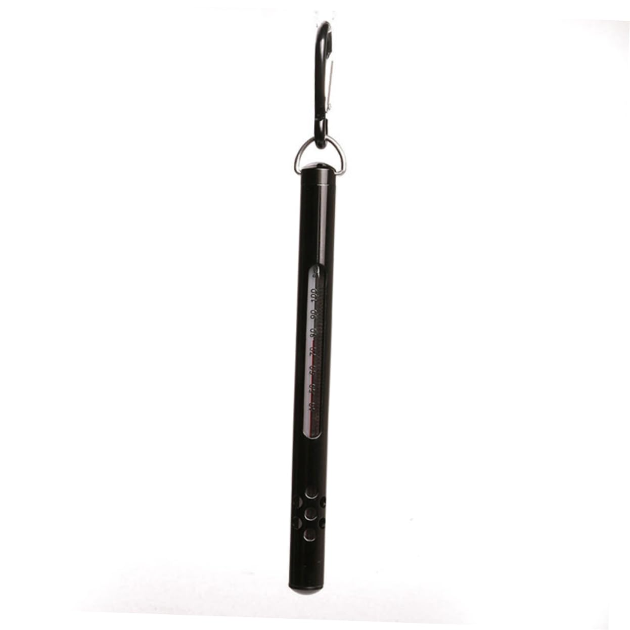Yardwe Lot De 3 Thermomètres De Pêche Style Crayon Fahrenheit Celsius Outil De Pêche À La Mouche Mousqueton Cordon