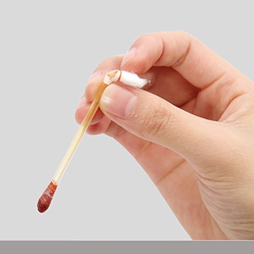 50 Pcs Disposable Iodine Cotton Bar Stick Double-Headed Medical Lodine Cotton Swab Stick First Aid Wound Care For Men Kids Women #TOP3