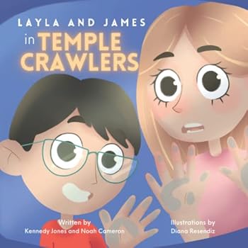Paperback Layla and James in Temple Crawlers Book