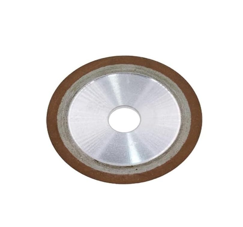 Disco abrasivo de diamante PDX-rueda de corte abrasiva de resina P150 de 75mm/100mm/125mm/150mm for pulir y esmerilar(125x10x32x8mm)