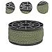 Aosekaa Tent Guide Rope Tent Rope Stable Multipurpose High Density Clothesline Camping Rope for Tarp for Canopy Tarp Hammock Fishing, Green