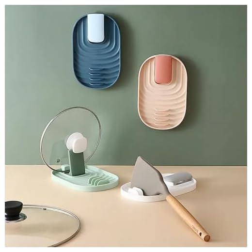 Multifunctional Foldable Pot Lid Holder - Stove Top Spoon Rest Pan Cover Lid Rack Shelf Stand Holder for Home Use Kitchen Gadget