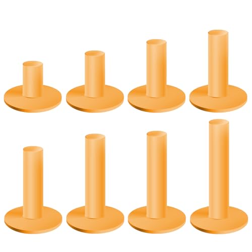 Rubber Golf Tees for Mats, Indoor Simulators & Driving Range