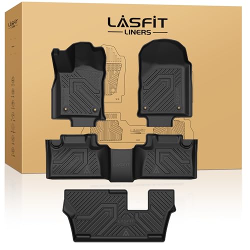 Image of LASFIT Floor Mats for Dodge Durango 7-Seat Models 2013-2026 2027
