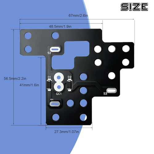 Módulo de luz 6 alta compatible con Chevy Silverado 2003-2007 miniatura 3