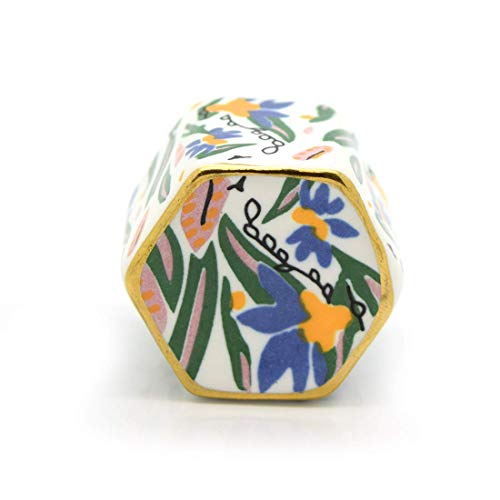 Colorato Dipinto a Mano Cilindro e Esagonale