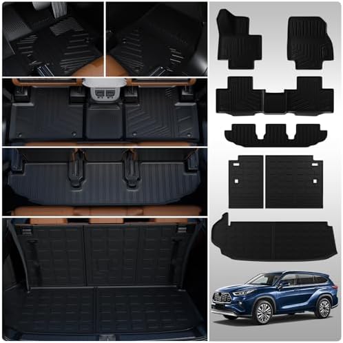 Amazon.com: Thinzyou Floor Mats Compatible with 2020-2024 Toyota ...