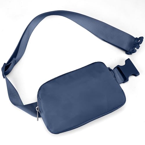 Image of JSJ Mini Fanny Pack for Women & Men,Valentines Day Gifts for Girls Teens Kids Daughter Sister Her,Trendy Stuff Crossbody Bags Cute Everywhere Belt Bags. (Blue)