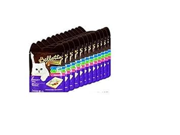 DogsnCats Bellotta Wet Cat Food Mackerel Gravy Pouch 85g ( Pack of 24 )