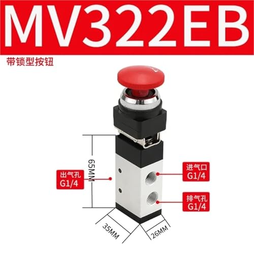 Vanne mécanique pneumatique de rechange MV322EB pour réparer vos coupures de pression - 3