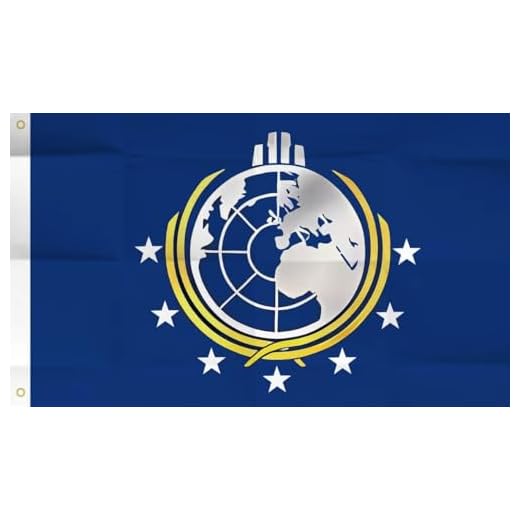 WENWELL Super Earth Flagge, 90 x 150 cm, für drinnen und draußen, Hellidivers 2, lustiger Wandteppich für Haus, Zuhause, Studentenwohnheim, mit Messingösen