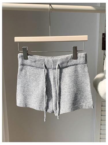 Image of MakeMeChic Women's Mini Micro Shorts Y2k Booty Shorts Sleep Pajama Bottoms