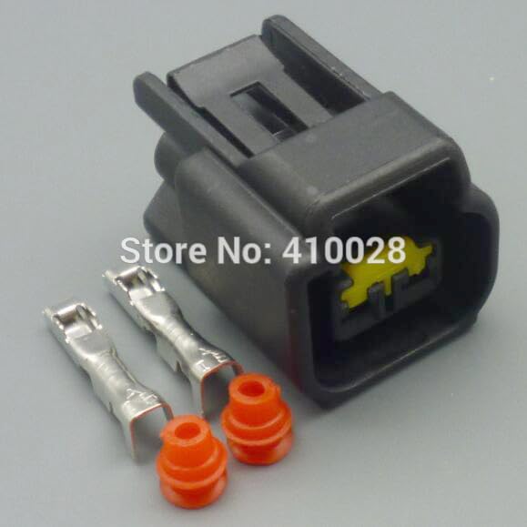 5/30/100set 2.3mm 2pin Female Male Ignition Coil Plug for Ford high Voltage auto Wire Connector FW-C-2F-B FW-C-2M-B - (Color Name: 30set Male)