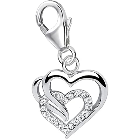 Pendentif cœur en argent sterling Goldene Hufeisen Cover