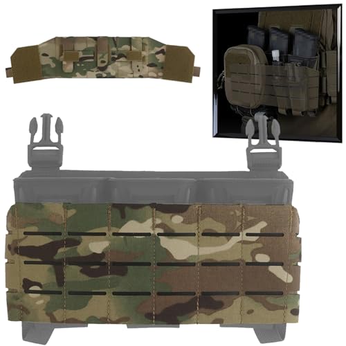 Adaptateur pochette chargeur triple multi-calibre WLXW à fixation Molle rapide pour gilet