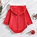 Baby Sweater Baby Boy Girl Christmas Clothes Crewneck Oversized Long Sleeve Bodysuit Outfit 3-18 (Red, 12-18 Months)