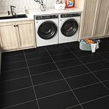 Suelo vinilo autoadhesivo- Multiusos: Papel adhesivo para pisos en rollo se puede utilizar en suelos lisos o paredes, superficie seca y limpia. Como baño, cocina, gimnasio, infantil, garaje, salon, habitacion, escaleras, terraza, madera, suelo baño, suelo cocina, pared cocina, paredes del baño, salpicaduras, etc.