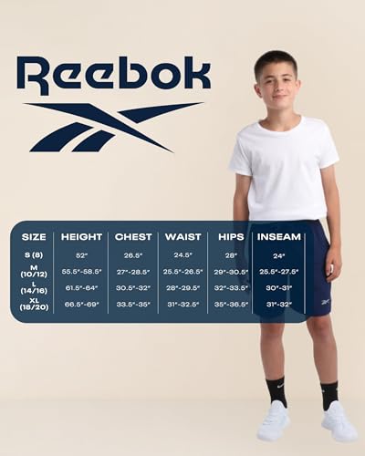 Pantalon de running Reebok pour garçon élastique et résistant - 7