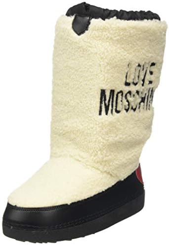 Love Moschino St.ttod. Skiboot, Women's Snow Boots Snow Boots, White  (Bianco 10a), 2 UK (35/36 EU) : Amazon.com.au: Clothing, Shoes \u0026 Accessories