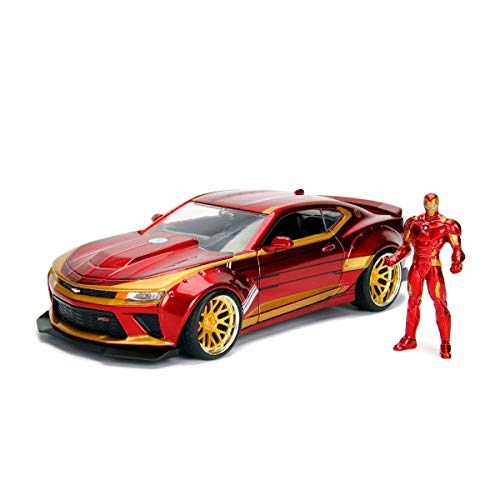 Miniaturas De Carros Metal Chevy Camaro E Homem De Ferro