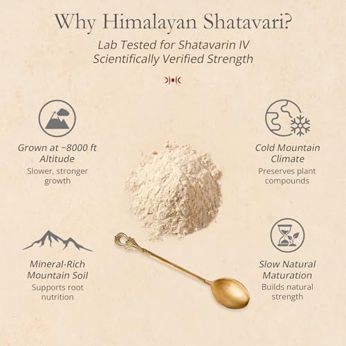 Image of Himalayan Shatavari Powder - 80g | 100% Natural & Organic | Supports Women's Health & Hormonal Balance, Lactation, PCOS & PMS | Immunity & Vitality Booster | No Preservatives | Lab Tested