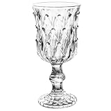 Amosfun 1 Stück Vintage Kelch Mit Prägung Vintage Relief Kelch Bierkelch Kelch Martini Saftbecher Whiskybecher Milchbecher Stielbecher Getränkebecher Wasserkelch Im Europäischen