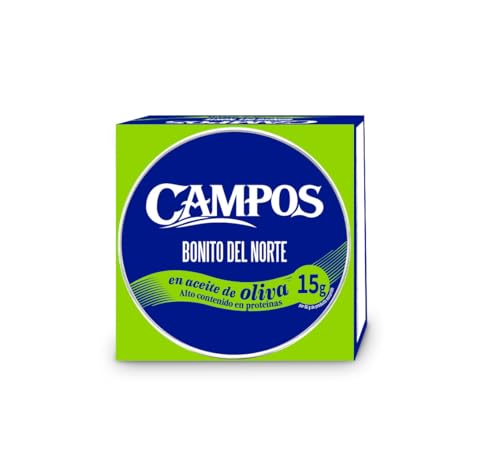 CAMPOS Conserva De Bonito Del Norte De Pesca Certificada Msc En Aceite De Oliva, Lata De 65 Gr