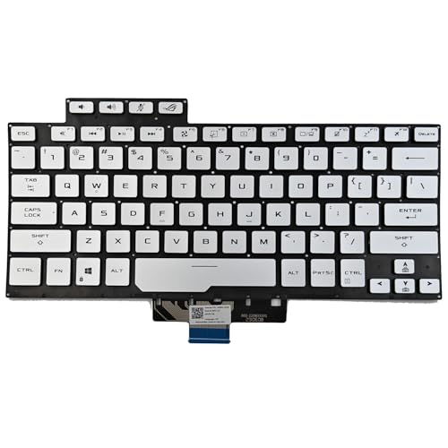 KGIGIBE �����p�o�b�N���C�g�L�[�{�[�h Asus ROG G14 Zephyrus GA401 GA401I GA401IU GA401IV GA401IV-BS96 GA401M GA401QC GA401QH GA401QM GA401QM GA