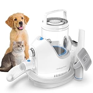 Neakasa P2 Pro Dog Cat Grooming Brush, 15000 Pa Vacuum Suction, 2L Large Capacity, Grooming Clippers Professional, Dog Grooming Kit for Thick Short Long Hair, Silent