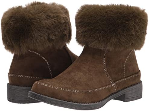Propét womens Tabitha Fashion Boot, Olive, 7.5 X-Wide US | Image 6
