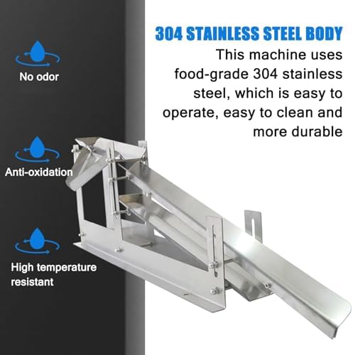 Commercial Egg White Separator,Stainless Steel Quick Egg Separator Protein Separator,No-Spill Egg Yolk Separator