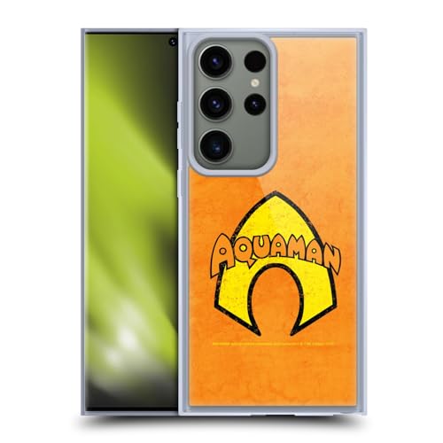 Carcasa Aquaman Samsung Galaxy S23 Ultra protectora flexible de silicona anticaidas