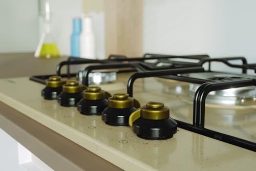 Plaque de cuisson gaz n° 5 brûleurs avoine 750 x 510 mm - vue 5